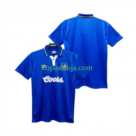 Billiga Fotbollströjor Chelsea 1995 Retro Hemma tröja 1997 Kortärmad